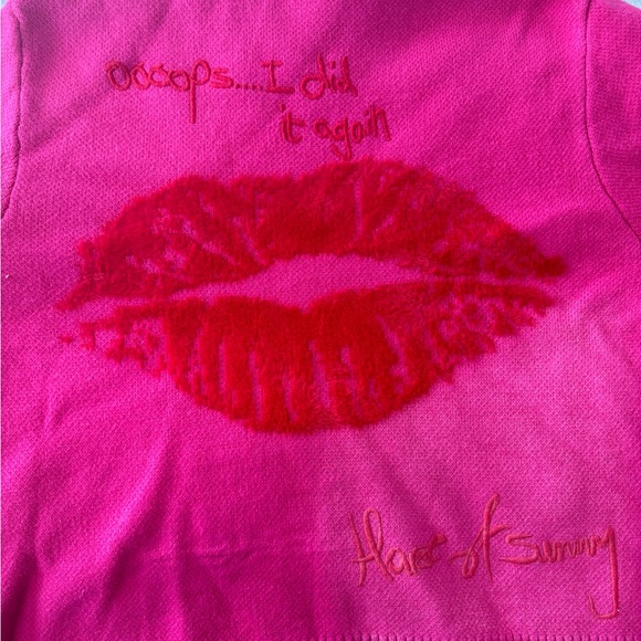 NWT House of Sunny Love Notes Sweater Size XL - Picture 3 of 10